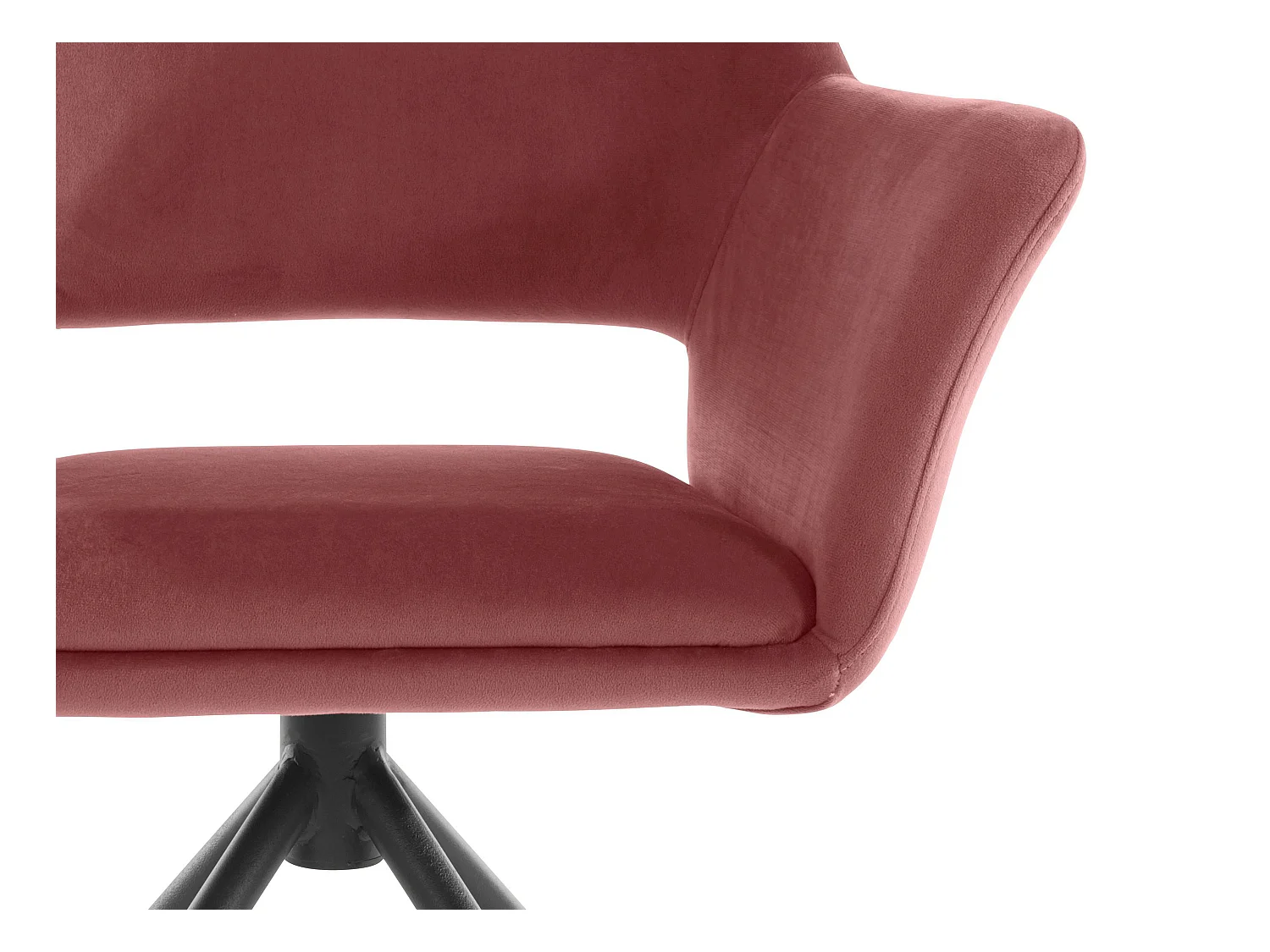 Vera | Fauteuil en velours Rosa, 2 pièces