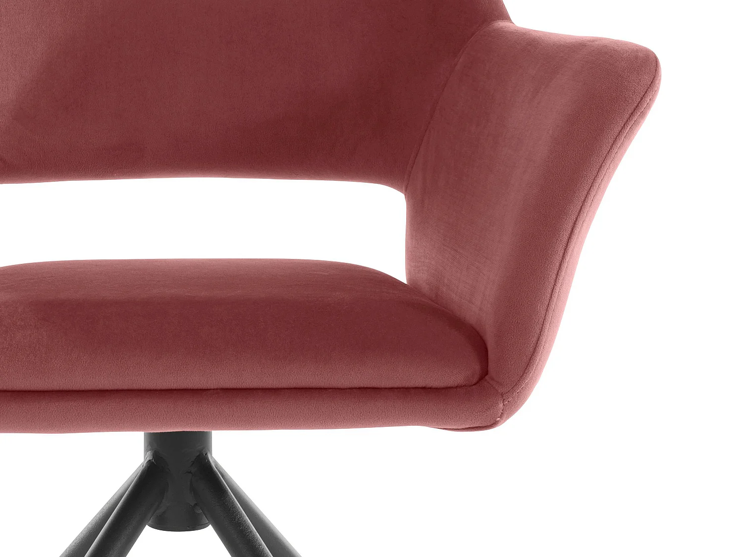Vera | Fauteuil en velours Rosa, 2 pièces