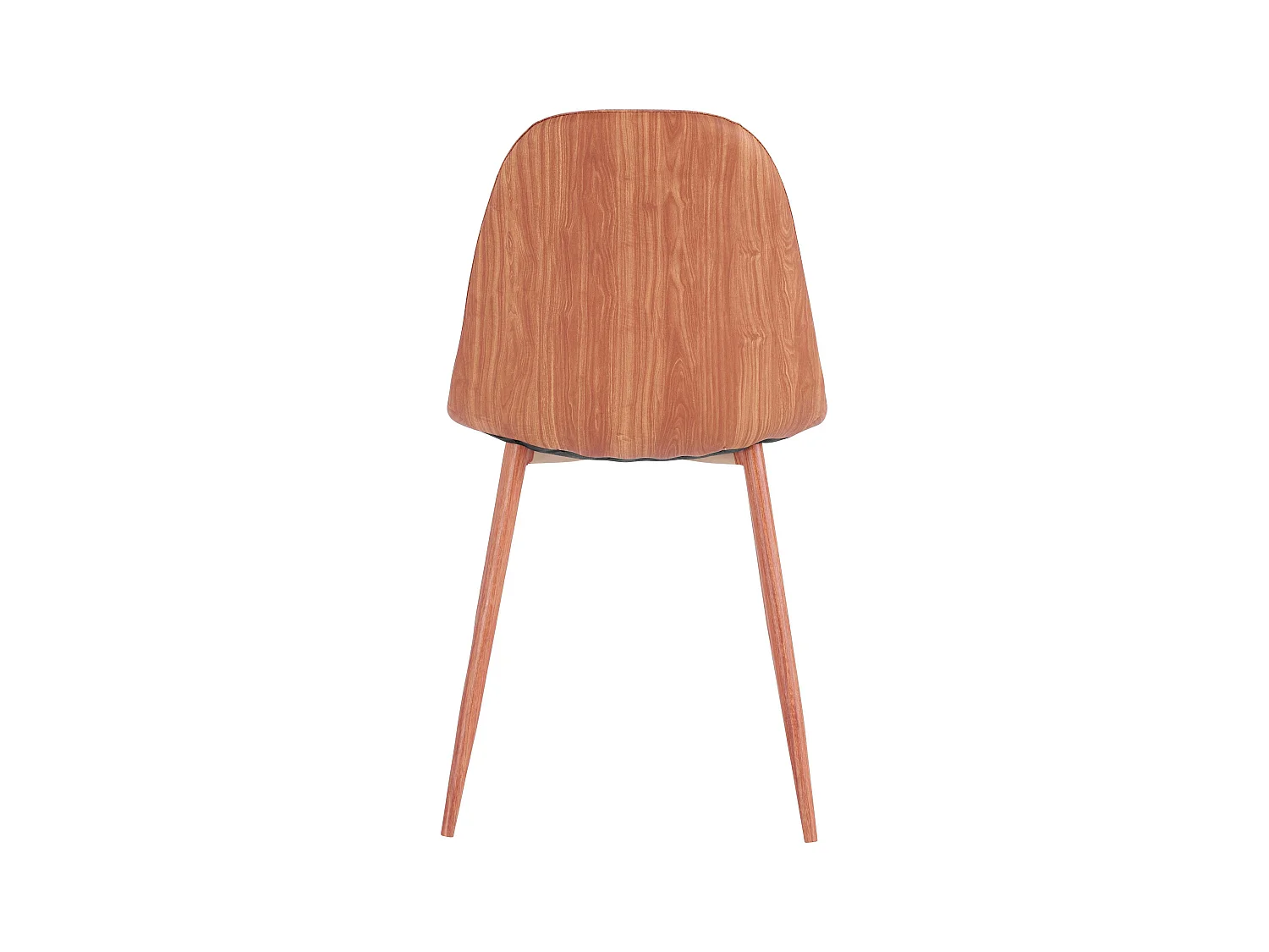 Blackburn | Silla de comedor de madera PU Look, Pack de 4