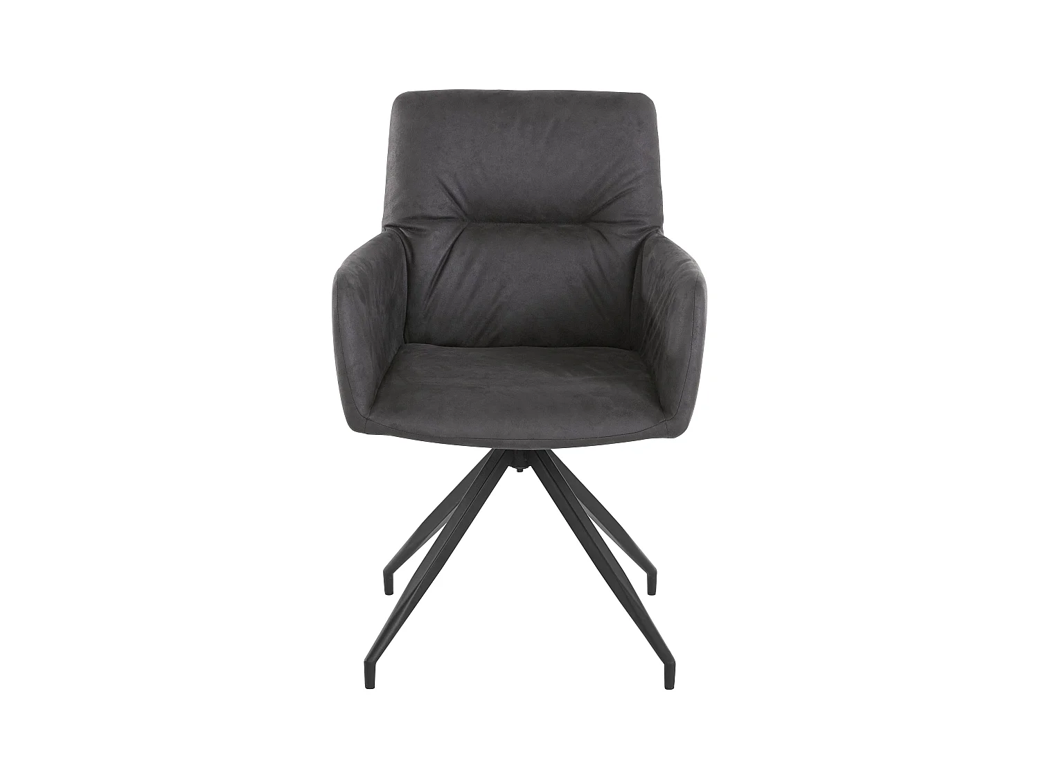 Alice | Fauteuil in grijze microvezel, 2 Pak
