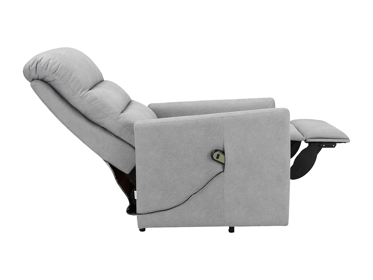 Messi | Fauteuil de relaxation électrique avec relevage en Gris