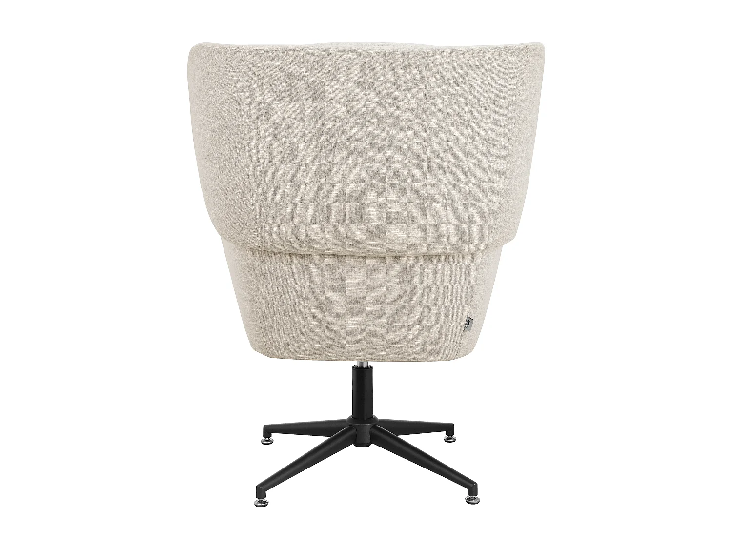 Vanessa | Drehstuhl aus Samt Creme