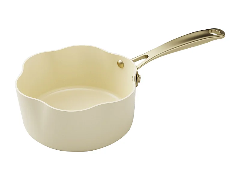 Menastyl - Casserole Dahlia 20cm Aluminium Recycle Beige