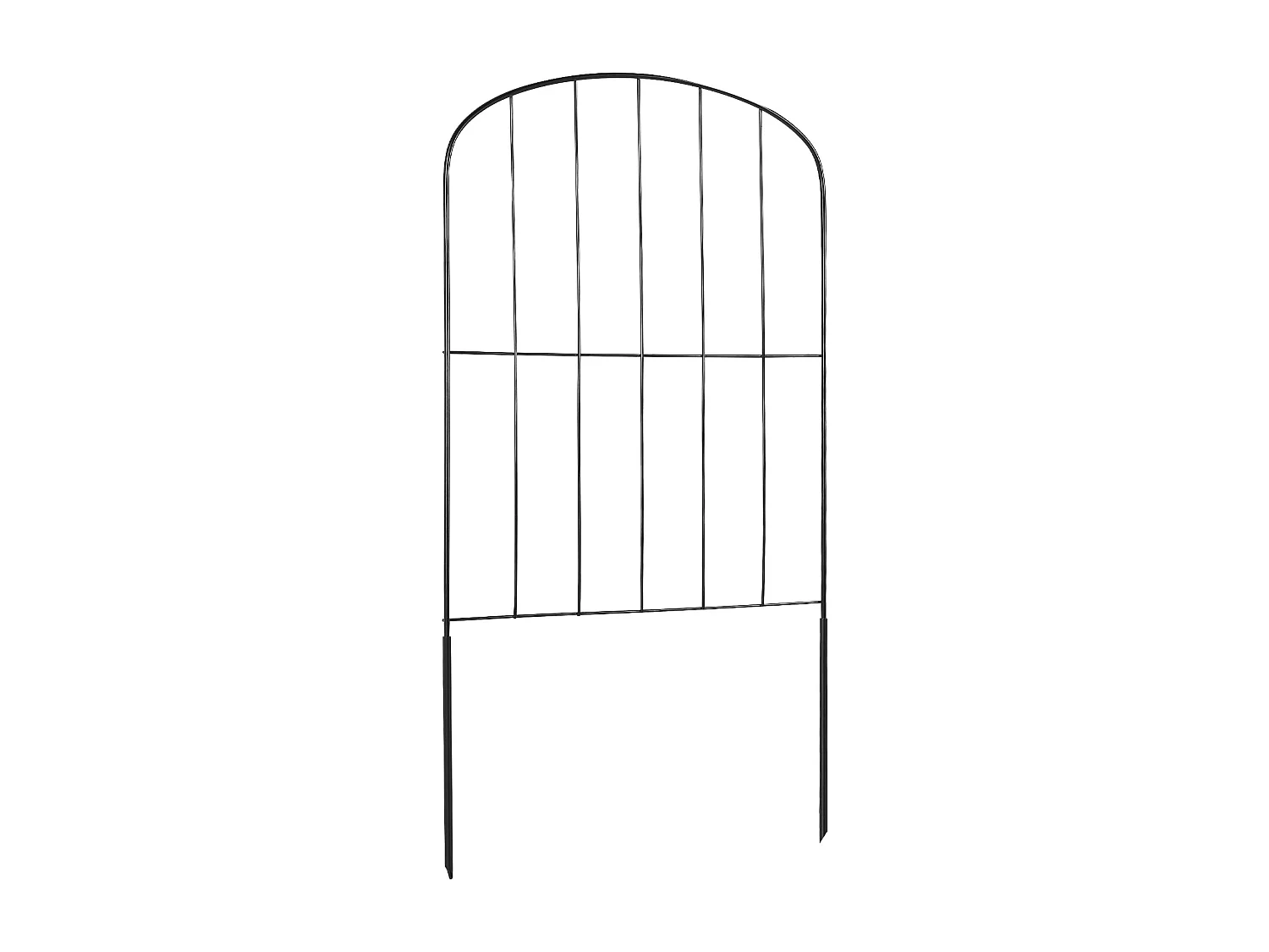 Clôture de Jardin SucceBuy 24 Po x 30 Pi Panneaux de Clôture Décoratifs, Paquet de 28