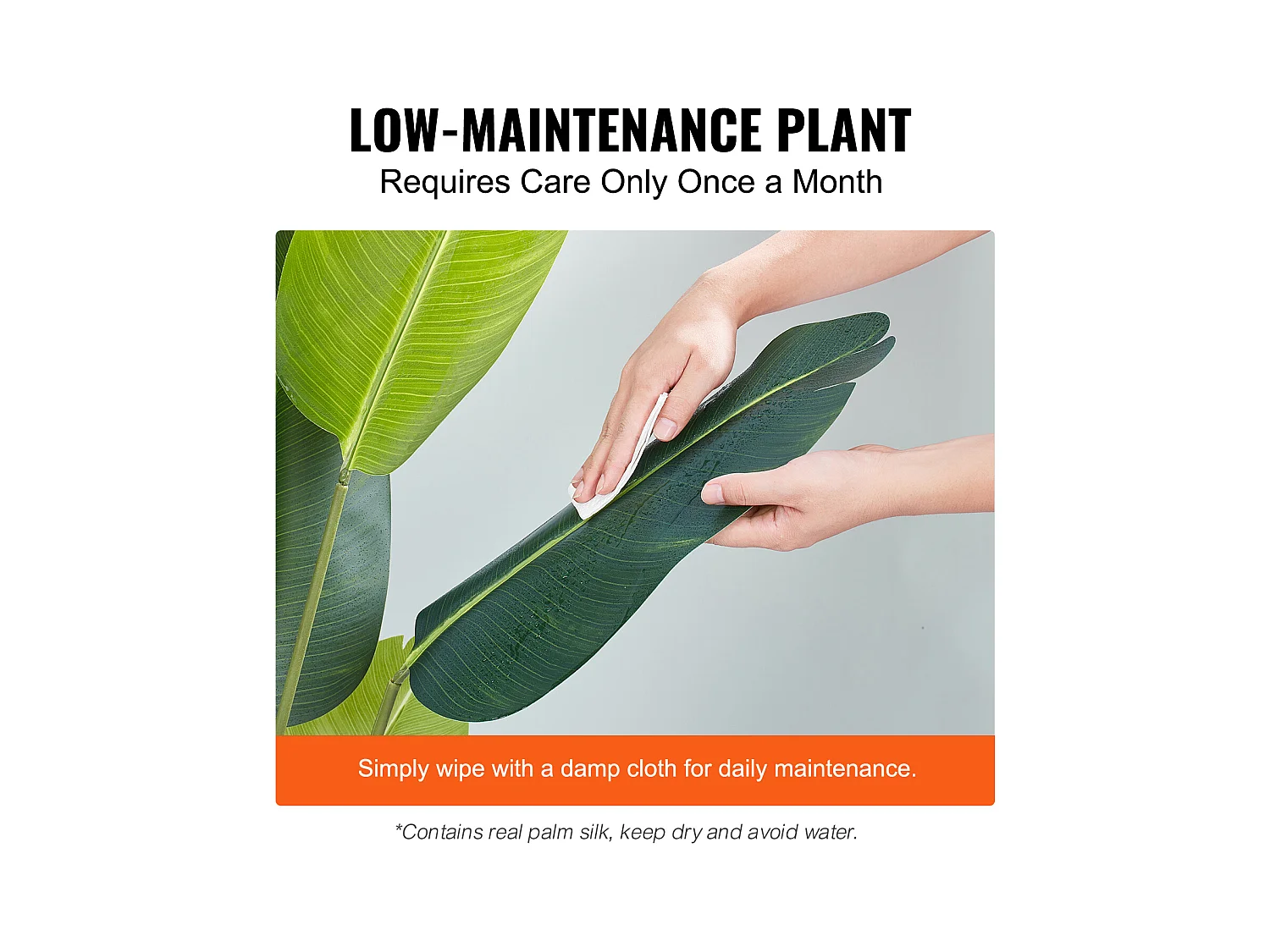 Arbre de Paradis Artificiel SucceBuy de 1,5 M, Fausse Plante Verte