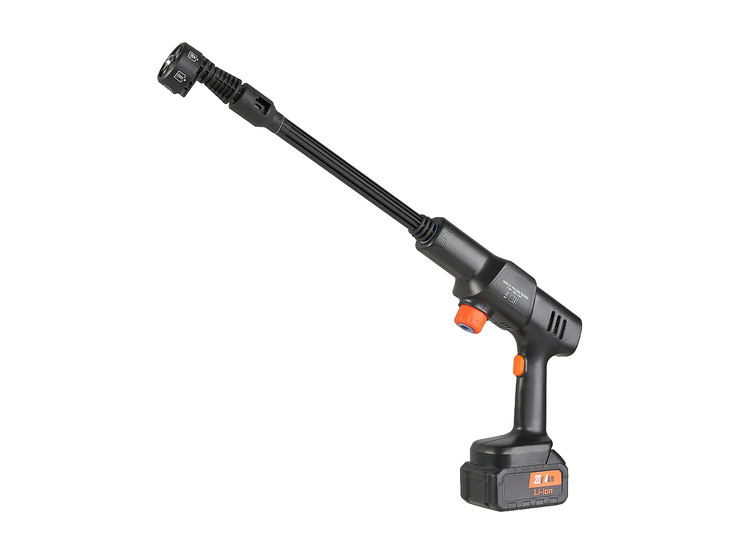 Nettoyeur SucceBuy Haute Pression Sans Fil, Pistolet Pulvérisateur D'eau Portable pour Voiture, 652 PSI