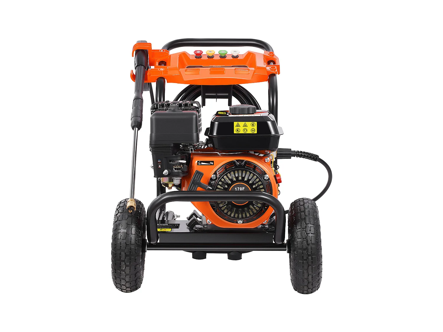 Nettoyeur Haute Pression SucceBuy  à Gaz 3500 PSI 10 L/min 2,6 GPM 5 Buses pour le Nettoyage Introduction