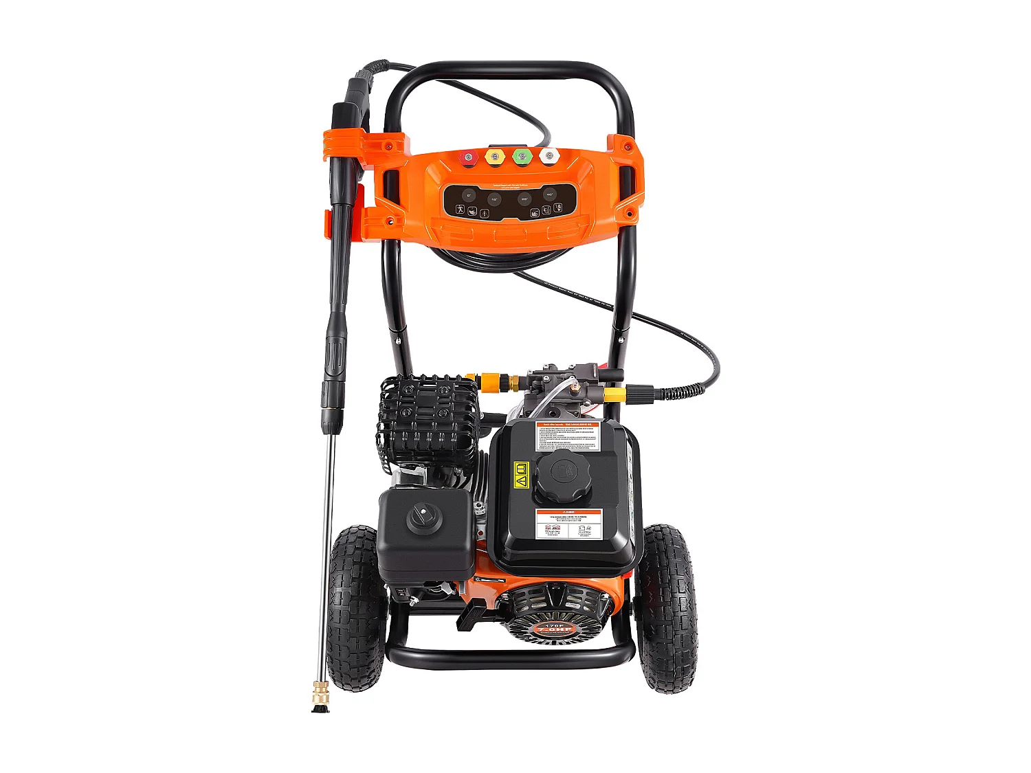 Gasdrukreiniger SucceBuy 3500 PSI 10 L/min 2,6 GPM 5 Sproeiers voor Reiniging Inleiding