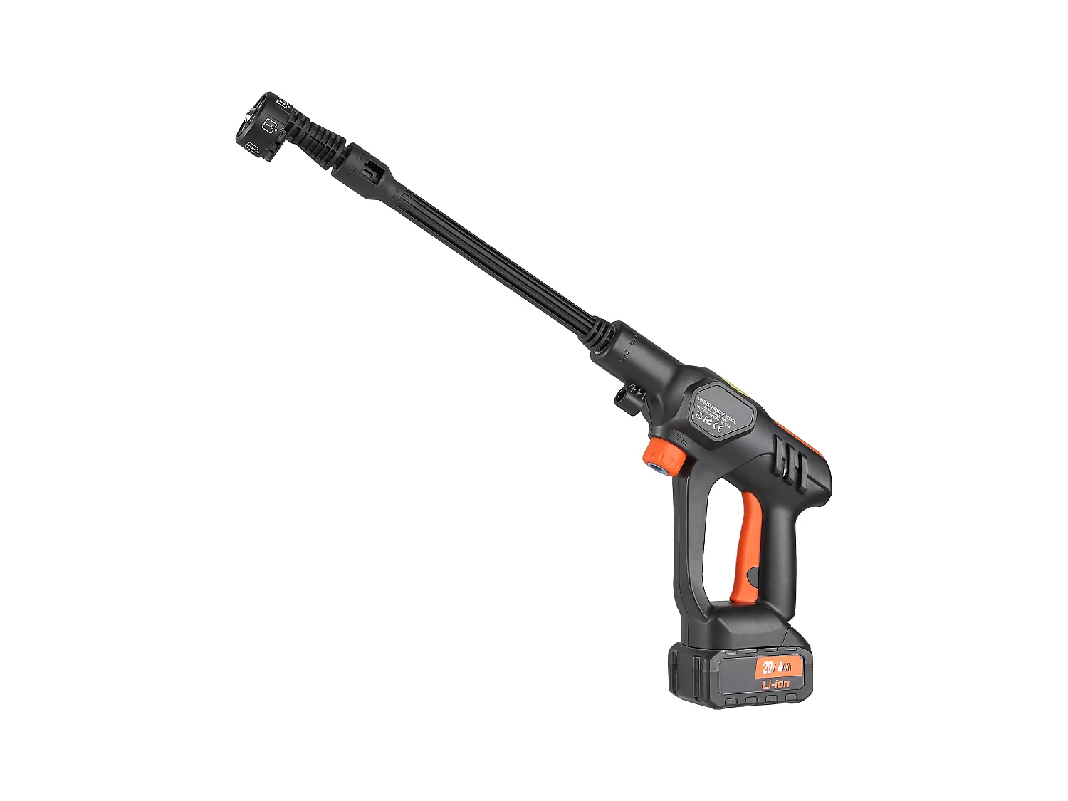 Nettoyeur SucceBuy Haute Pression Sans Fil, Pistolet Pulvérisateur D'eau Portable pour Voiture, 652 PSI