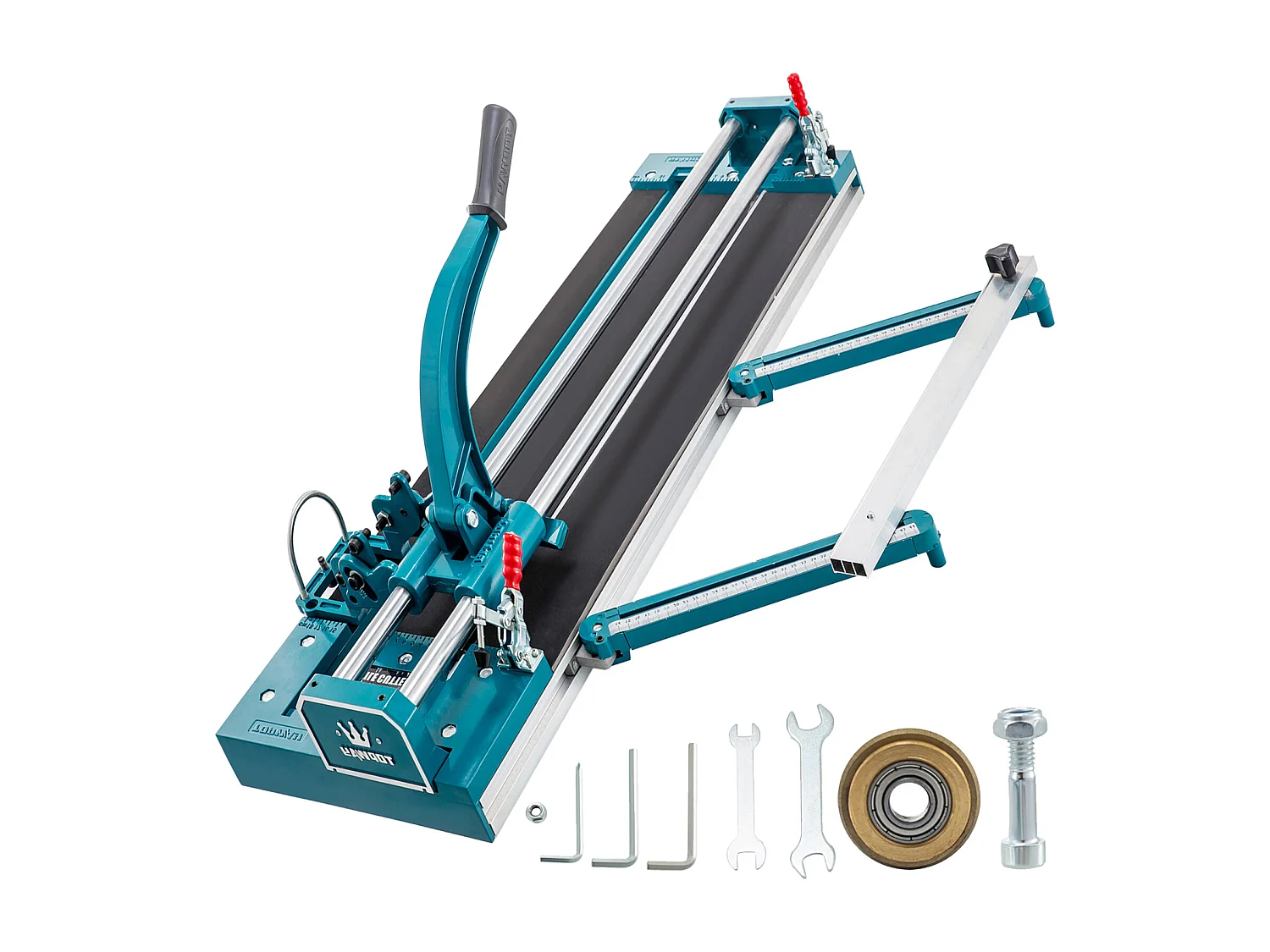 Tegelsnijder SucceBuy Heavy Duty Tegelsnijder 3/5 Inch Cap 47 Inch met Blauwe Laser Positionering