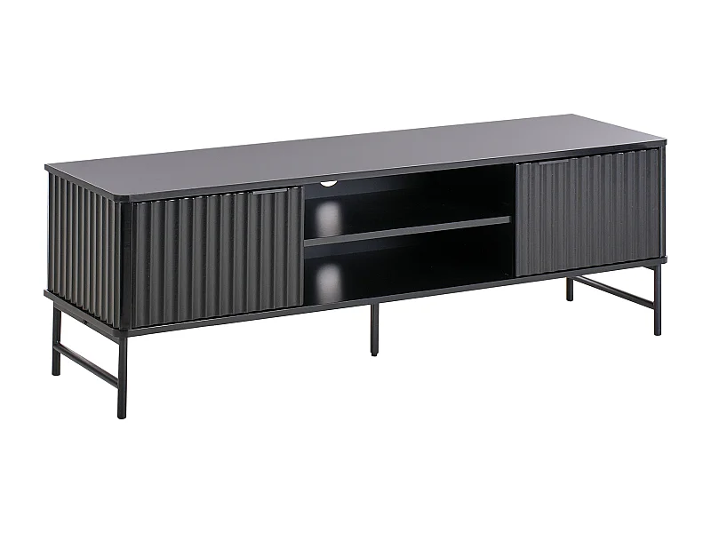 Szafka RTV GLASTONBURY Czarny