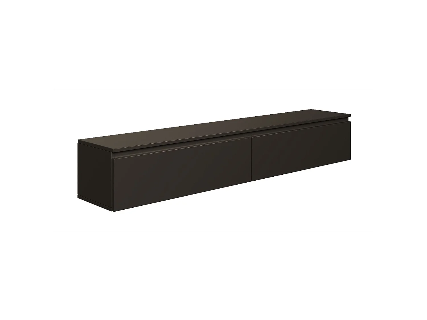 Mobile TV sospeso a 2 ante -175 cm -nero -BEMMI