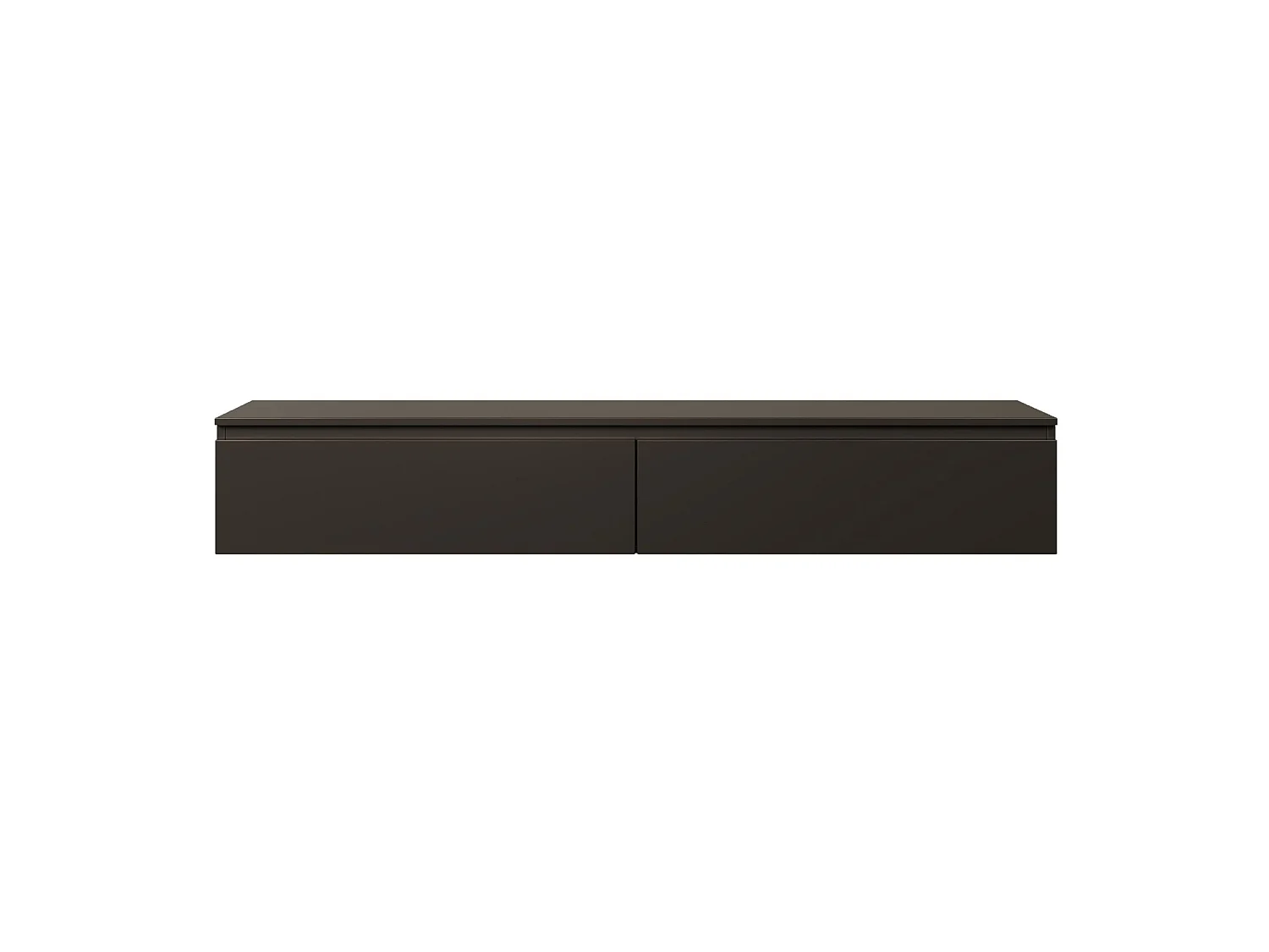 Mobile TV sospeso a 2 ante -175 cm -nero -BEMMI