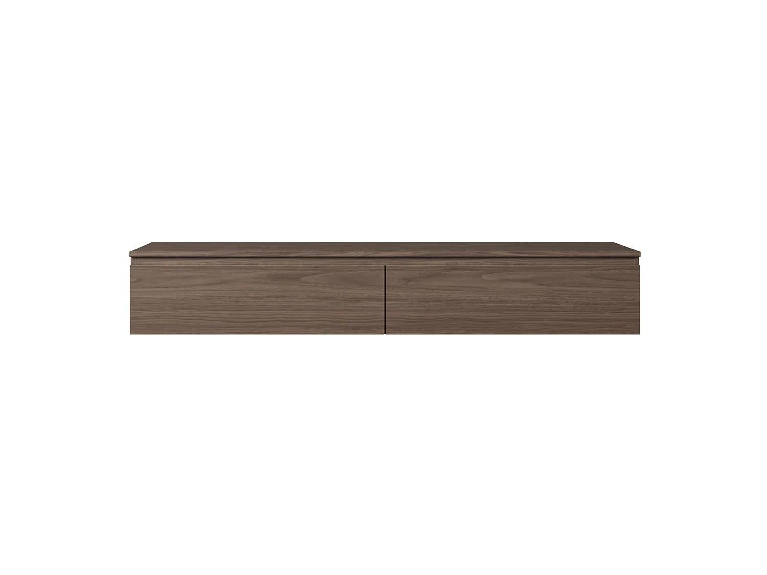 Mobile TV sospeso a 2 ante -175 cm -noce del Wisconsin -BEMMI