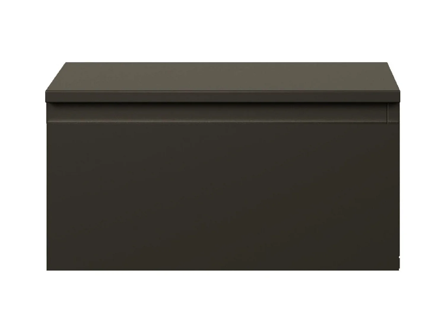 Table de chevet suspendue - 49 cm - noir - BEMMI