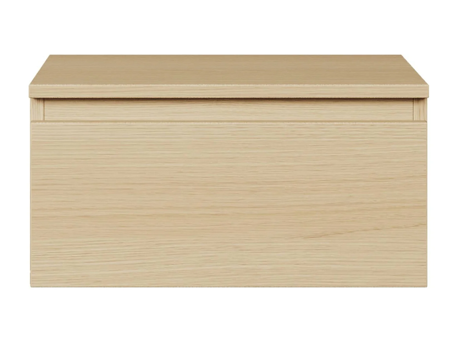 Table de chevet suspendue - 49 cm - chêne de Lindberg - BEMMI