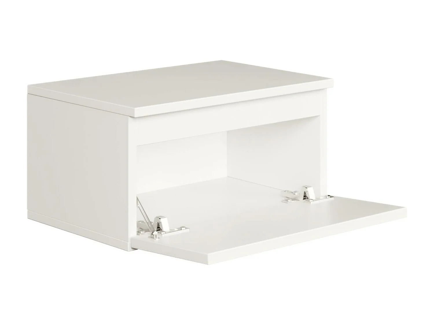 Table de chevet suspendue - 49 cm - blanc - BEMMI