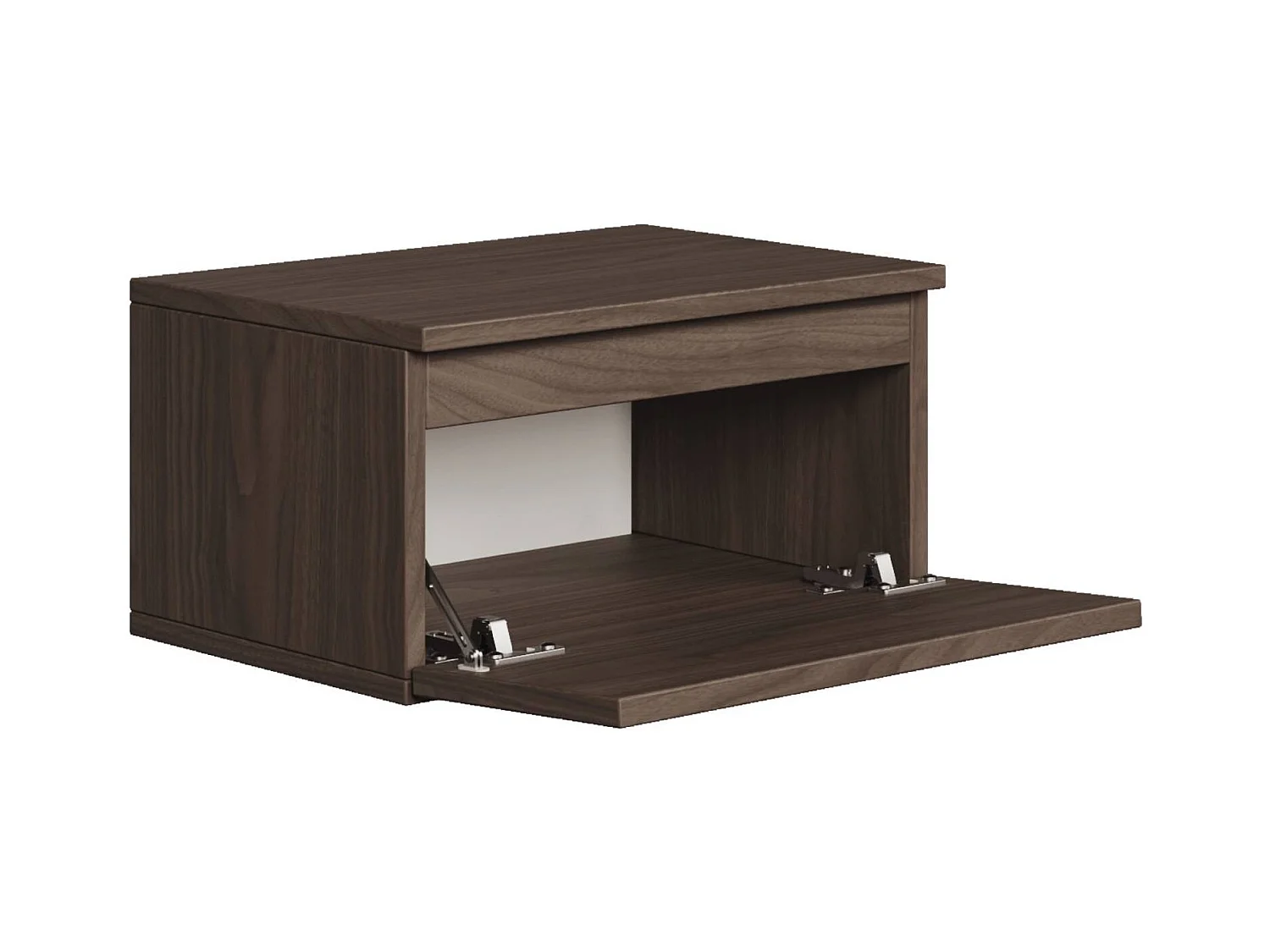 Hangend nachtkastje - 49 cm - Wisconsin walnoot - BEMMI