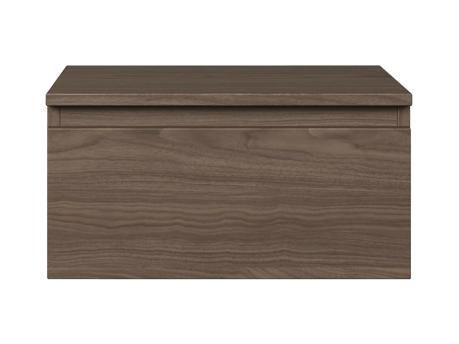 Hangend nachtkastje - 49 cm - Wisconsin walnoot - BEMMI