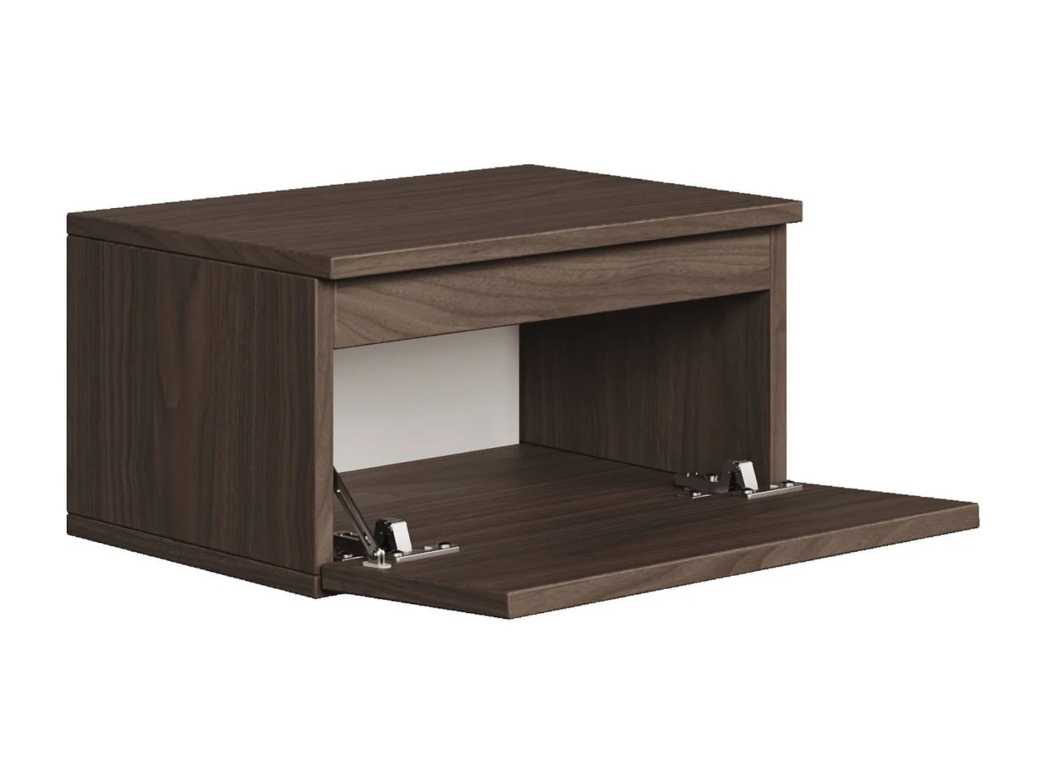 Table de chevet suspendue - 49 cm - noyer du Wisconsin - BEMMI