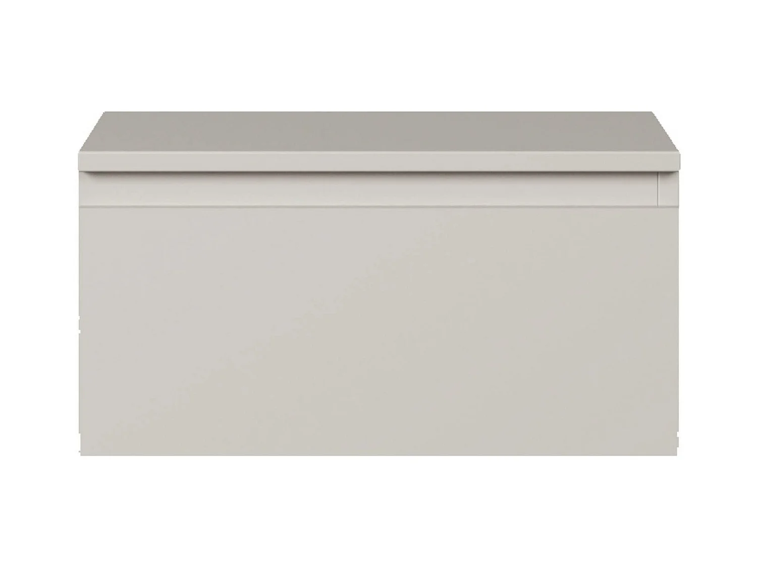 Table de chevet suspendue - 49 cm - grège - BEMMI