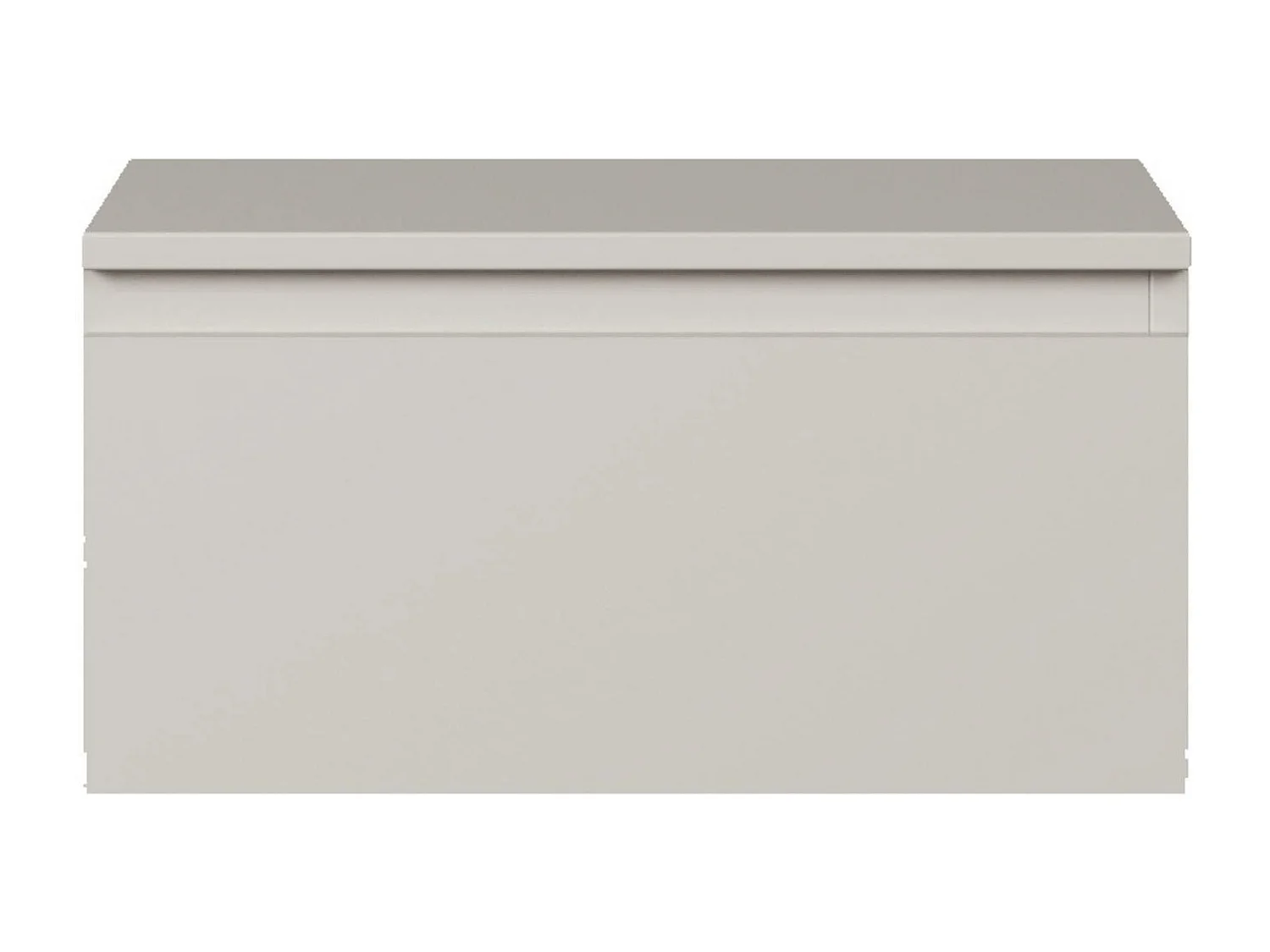 Table de chevet suspendue - 49 cm - grège - BEMMI