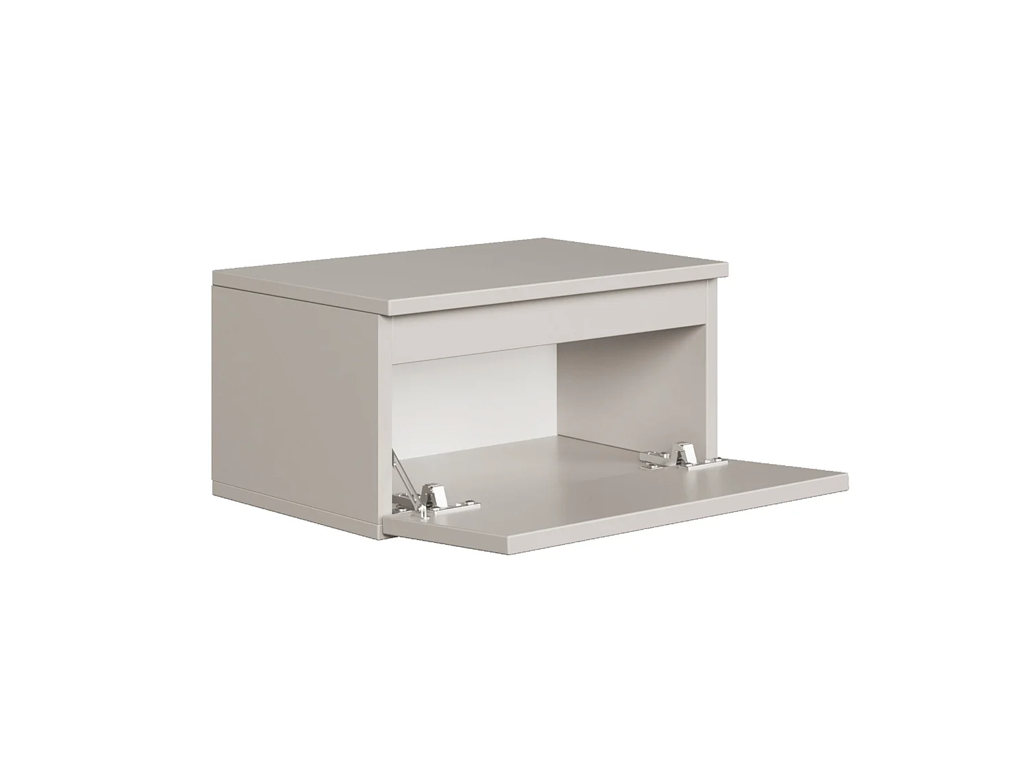 Table de chevet suspendue - 49 cm - grège - BEMMI