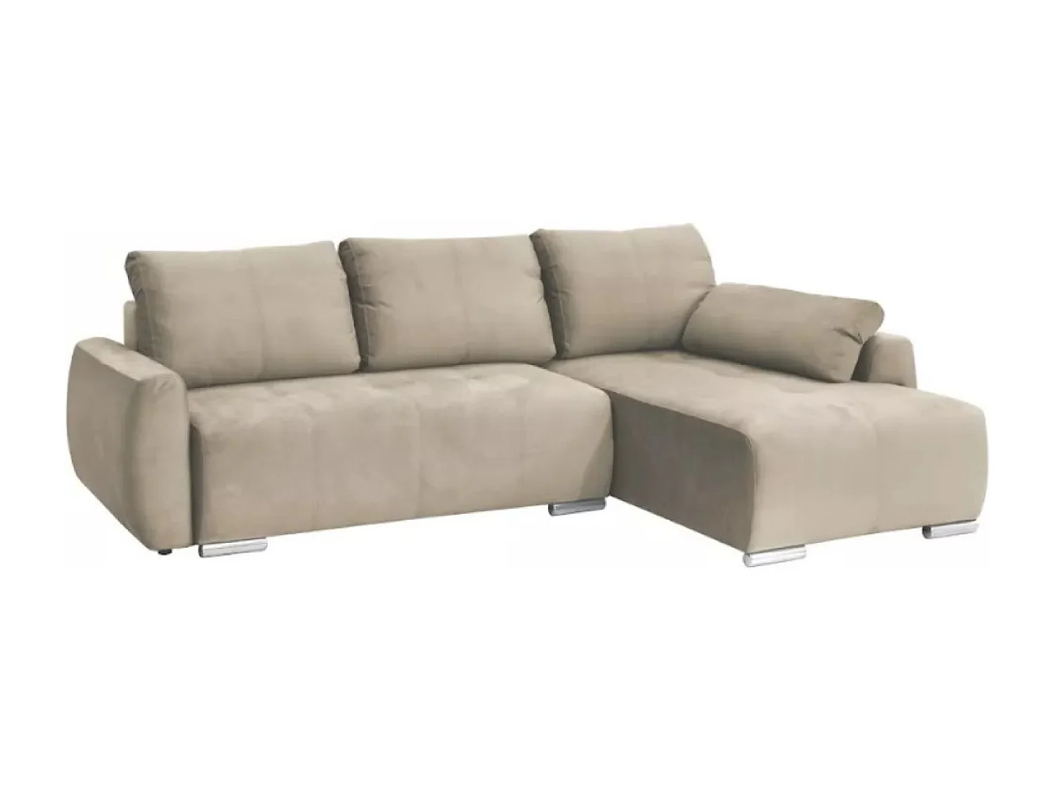 Divano d'angolo Havana R/rivestimento in tessut/Beige