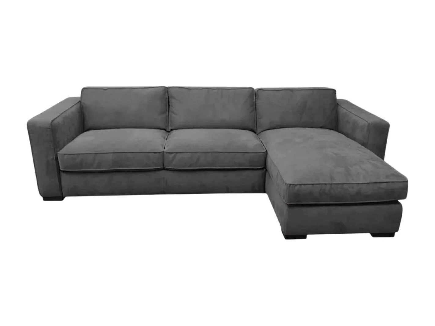 Ecksofa Catania R/Stoffbezug/Blau