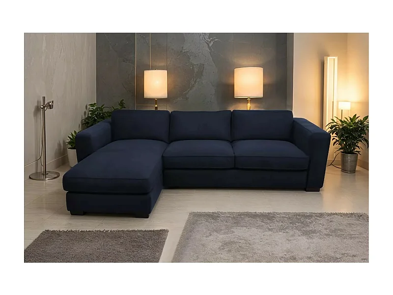 Ecksofa Bianca R/Stoffbezug/