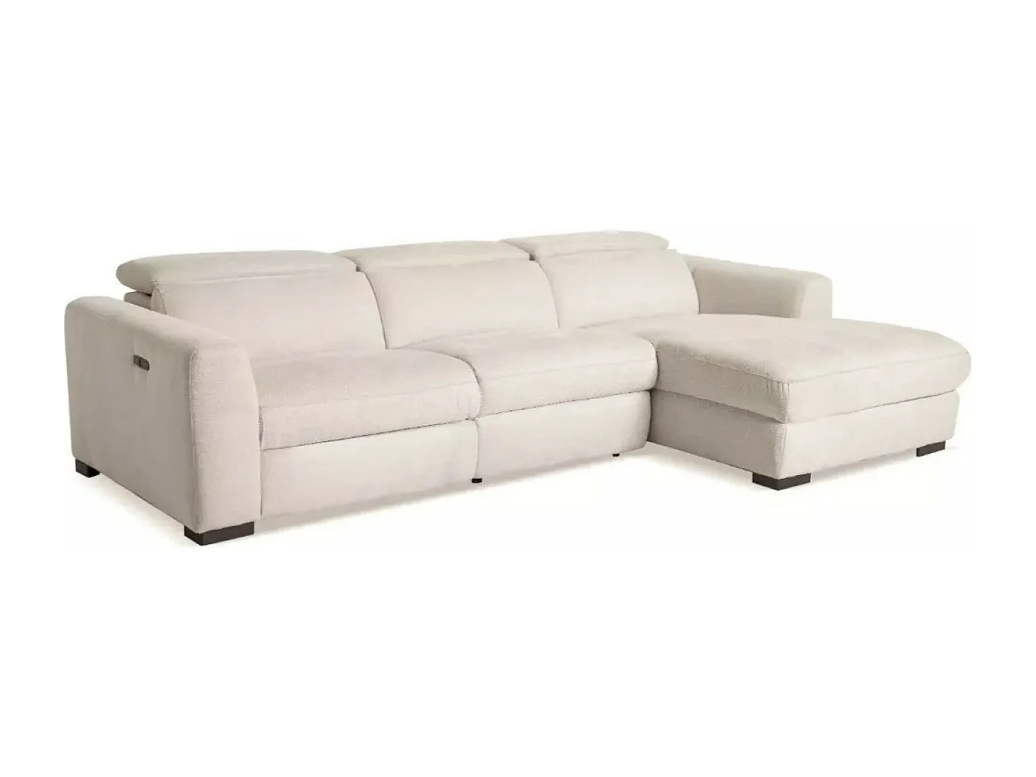 Divano d'angolo Marsala R/rivestimento in tessut/Beige