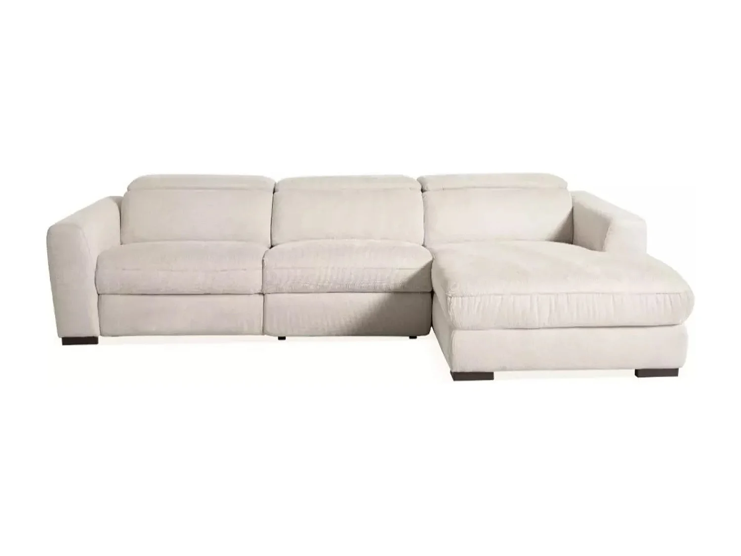 Divano d'angolo Marsala R/rivestimento in tessut/Beige