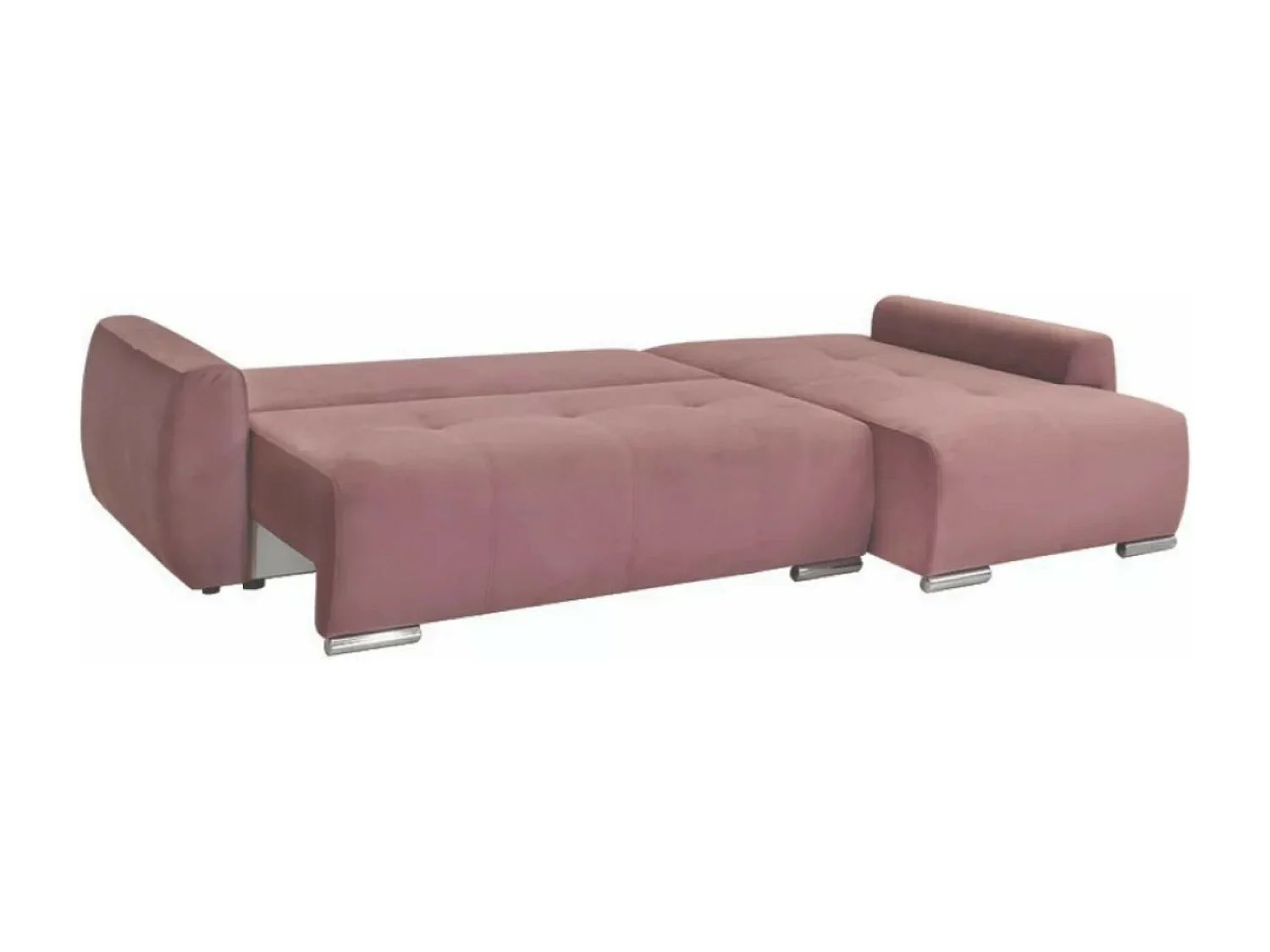 Canapé d'angle Havana R/revêtement tissu/Rose