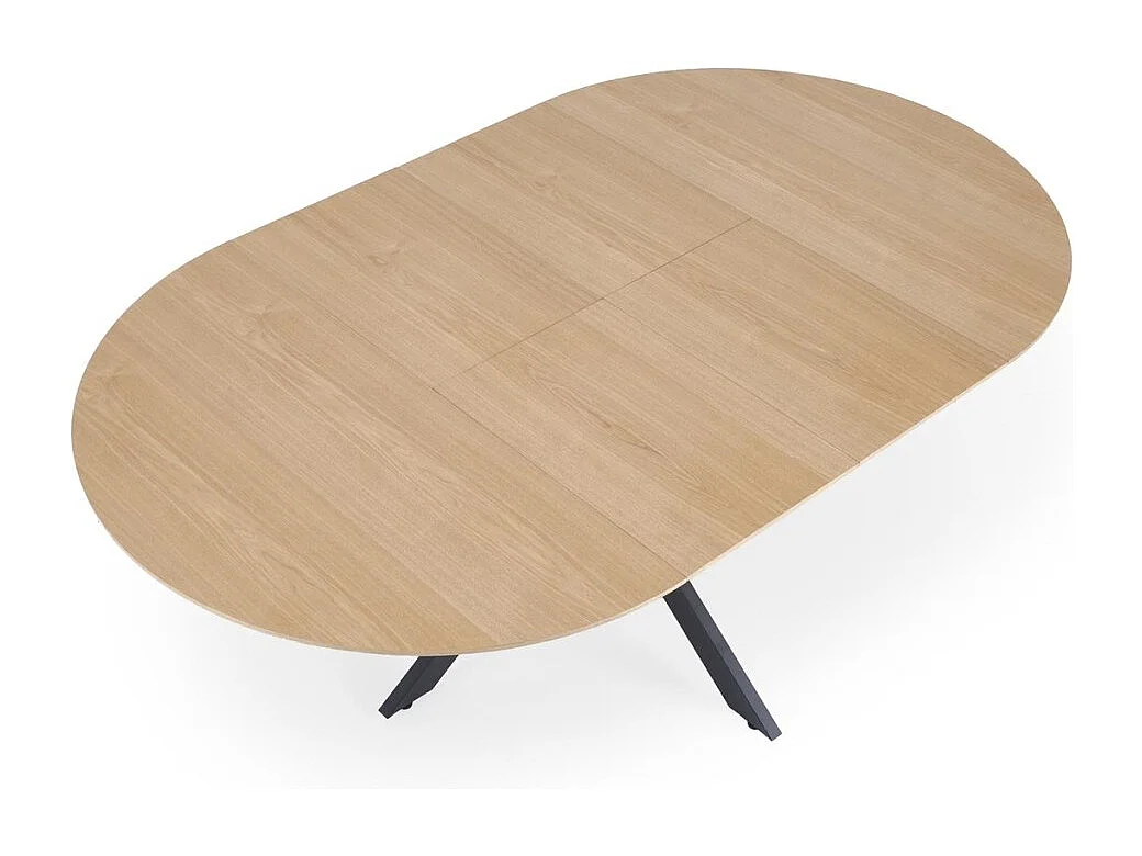 Esstisch Acord (120x120-200)/Braun