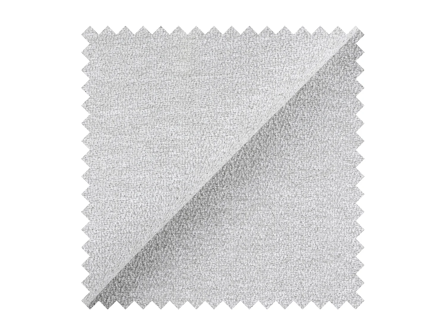 Lit coffre - 180x200 cm - en tissu chenille gris clair - SONVIVO