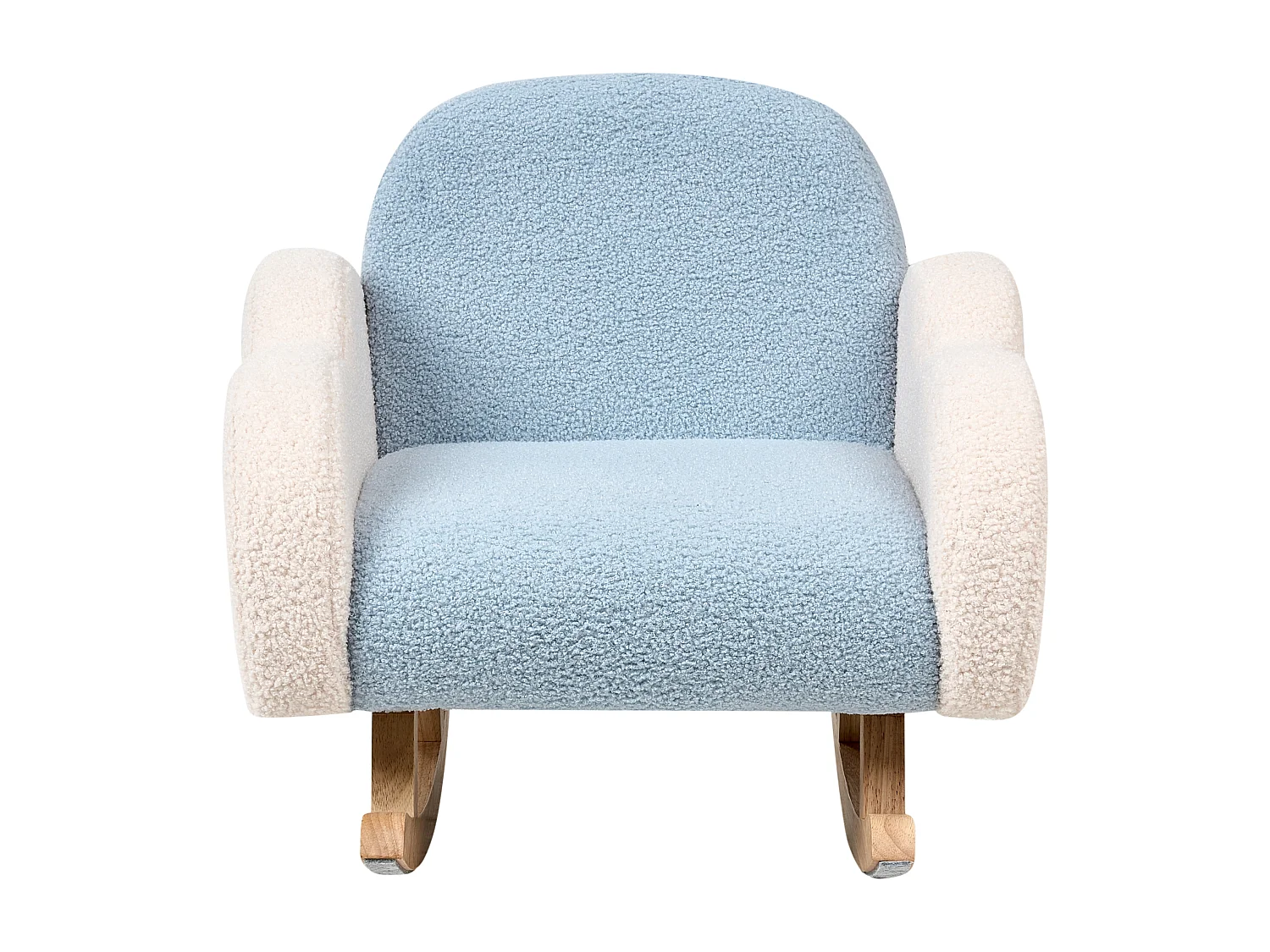 Chaise à bascule pour enfants Nuage SKARE Bouclé Bleu clair