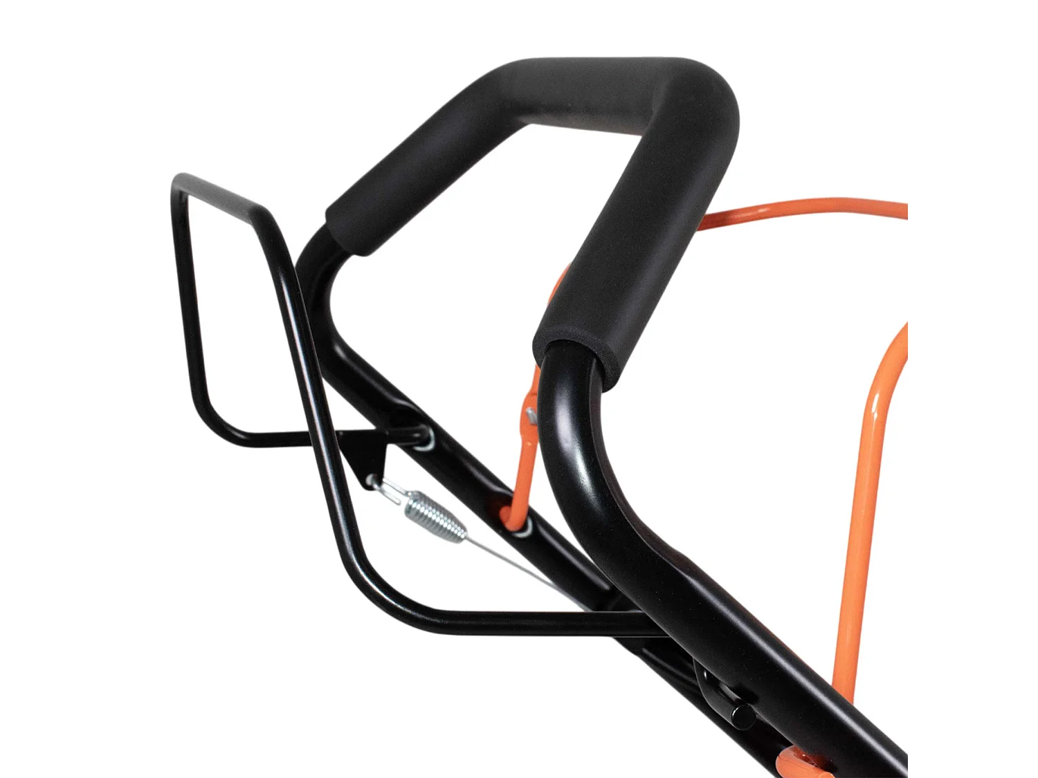 Jukut 170 - Cortador de relva de tração Motor a gasolina a 4 tempos 170cc 3.5HP Corte 30-80 mm com função Mulching Preto