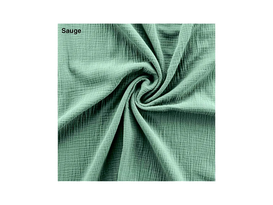 Juego de cama en gasa de algodón 260 x 240 cm