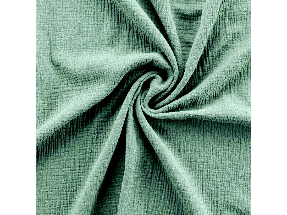 Parure de Lit 3 Pièces "Angelia" 260x240cm Sauge