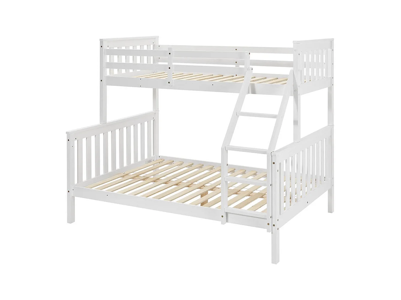 Lit superposé 2+1 BATNA BLANC 140x190 + 90x190 cm