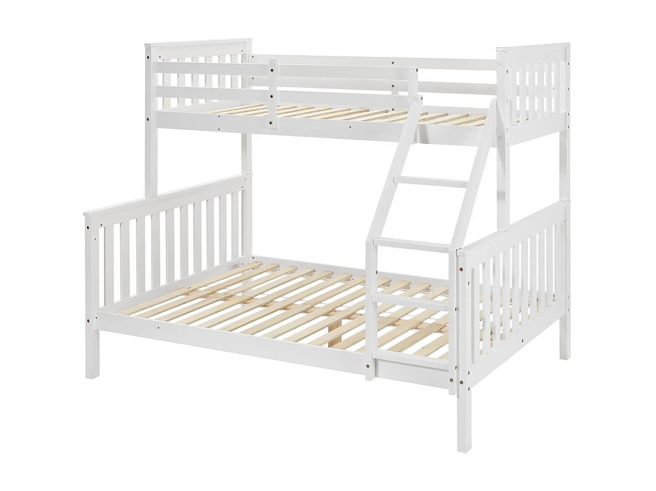 Lit superposé 2+1 BATNA BLANC 140x190 + 90x190 cm