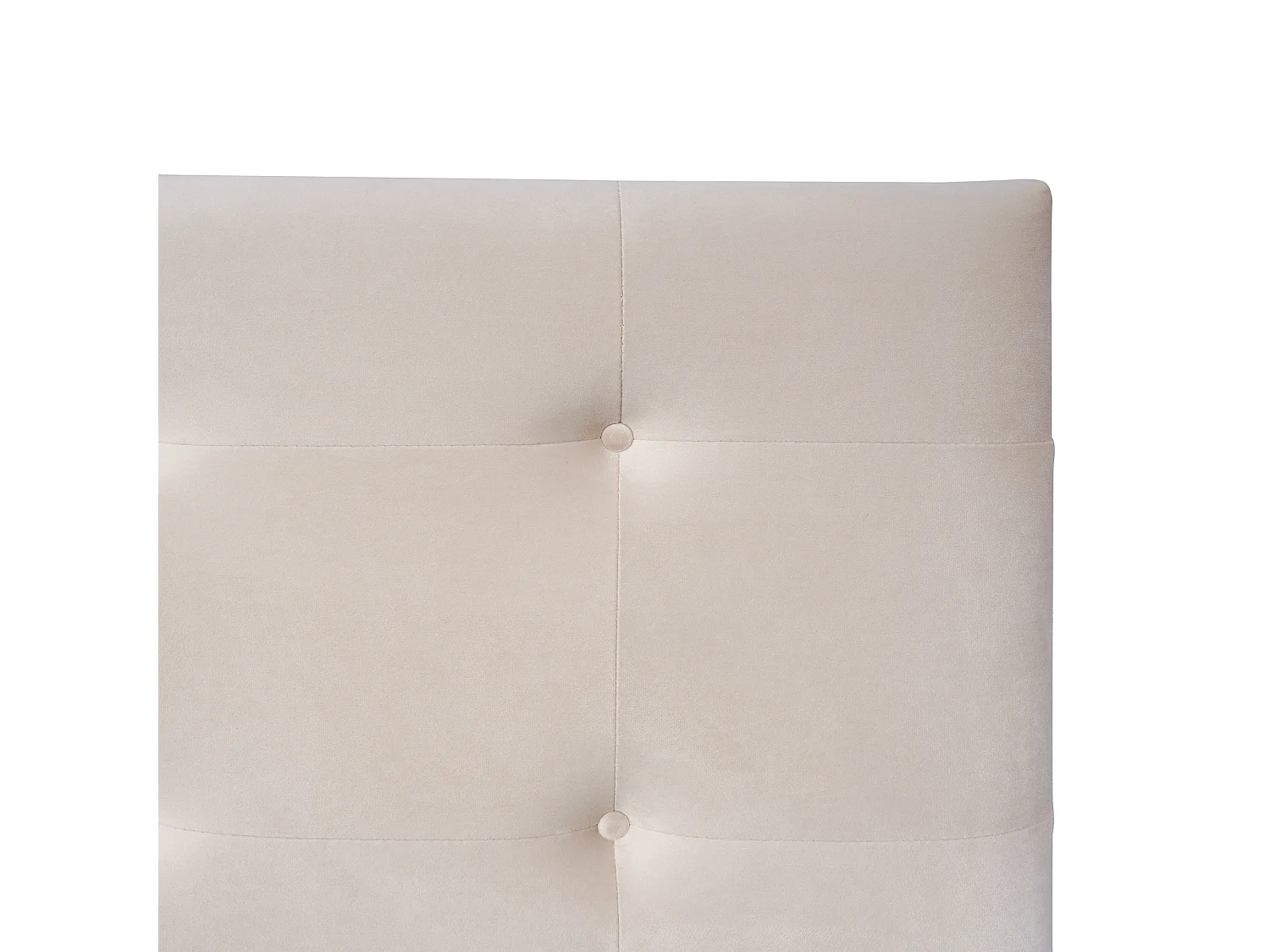 Kinderbett mit Stauraum - 90 x 200 cm - 2 Schubladen + Kopfteil - Flanellstoff - Beige