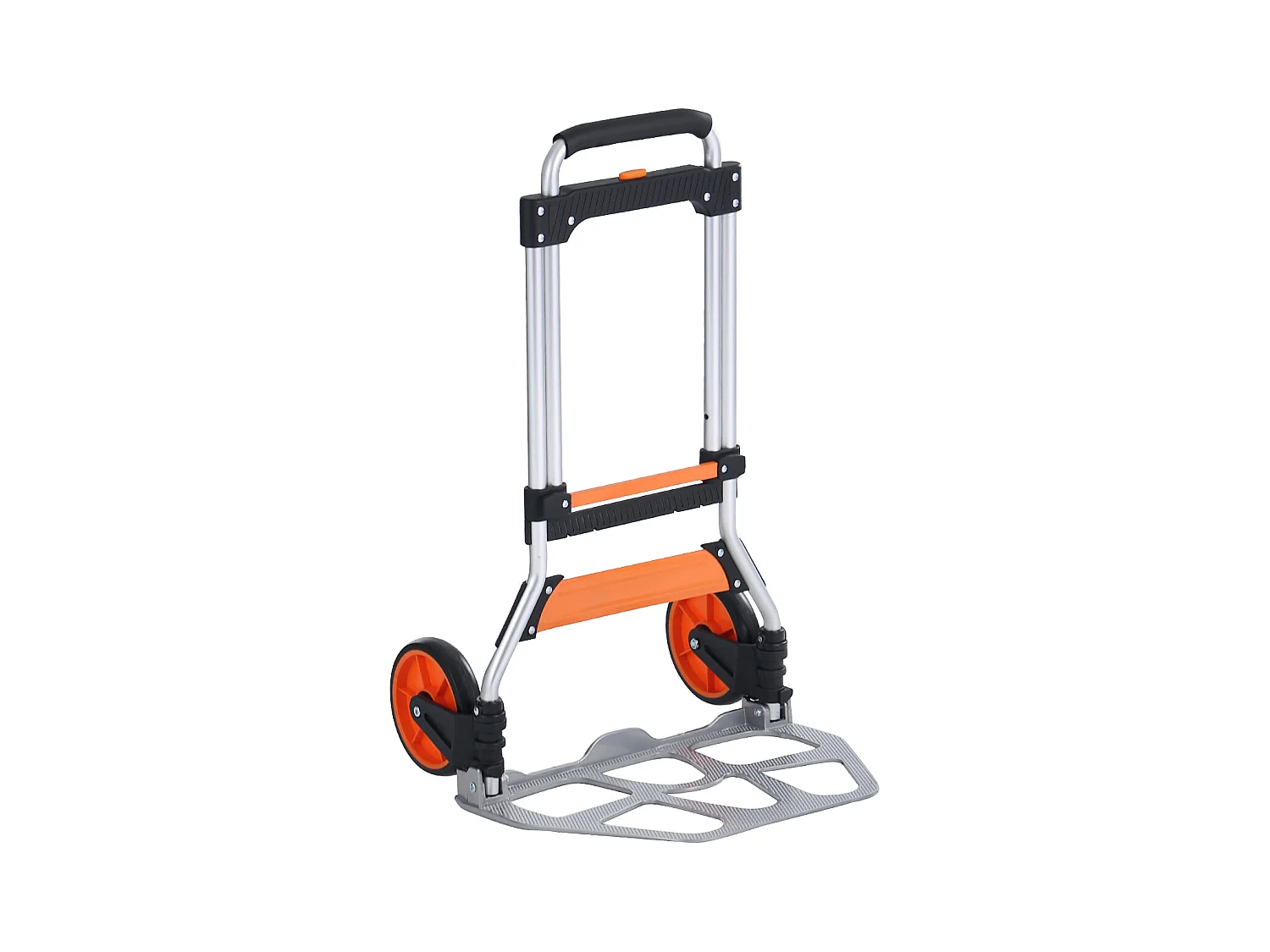 Opvouwbare Handkar SucceBuy , Aluminium Dolly, Laadvermogen 125 kg, Dolly met Elastiek