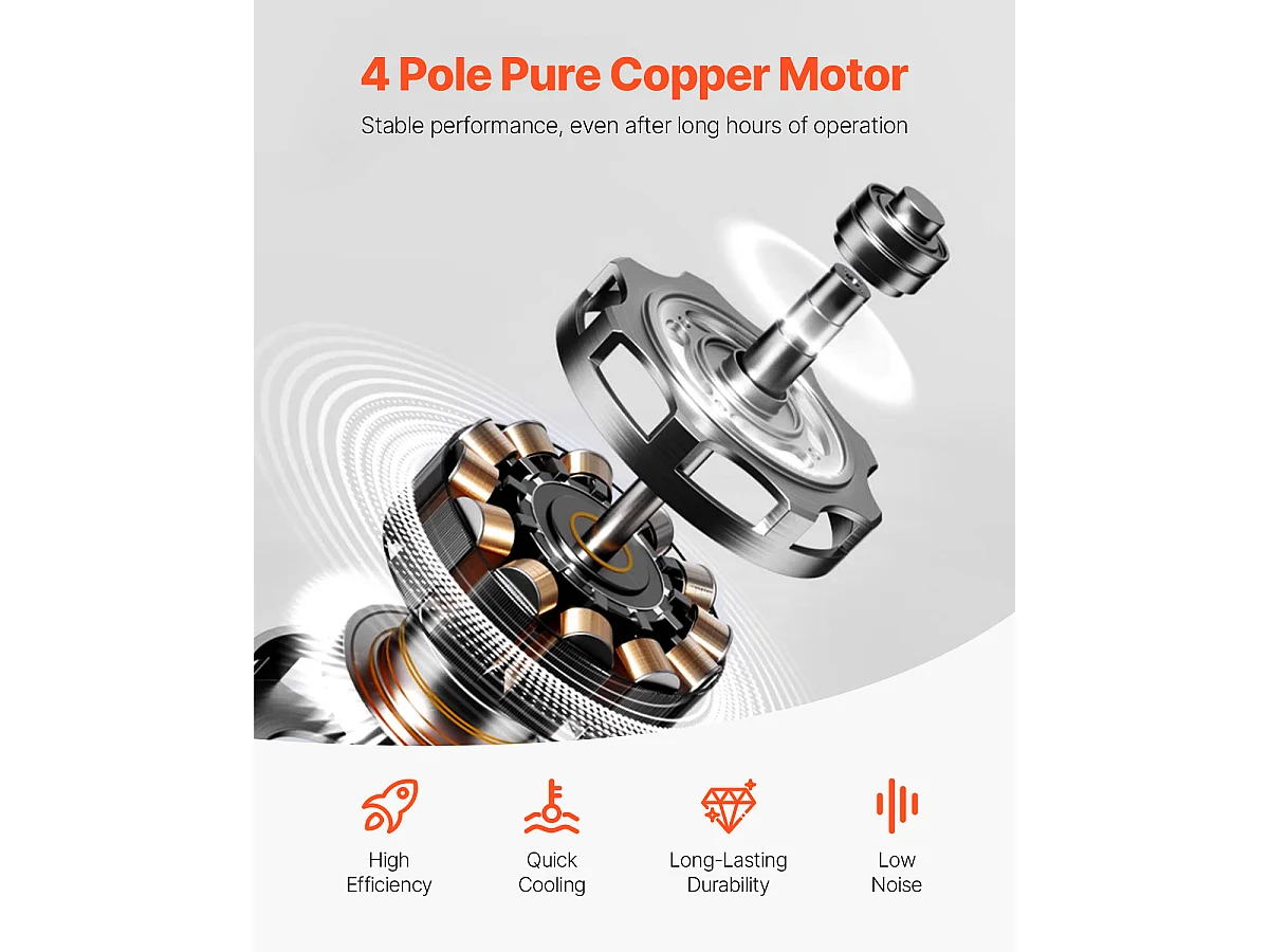 1.5 Gallonen Vakuumkammer SucceBuy, 3.5 CFM Einstufige Pumpe-Kit, für Entgasung