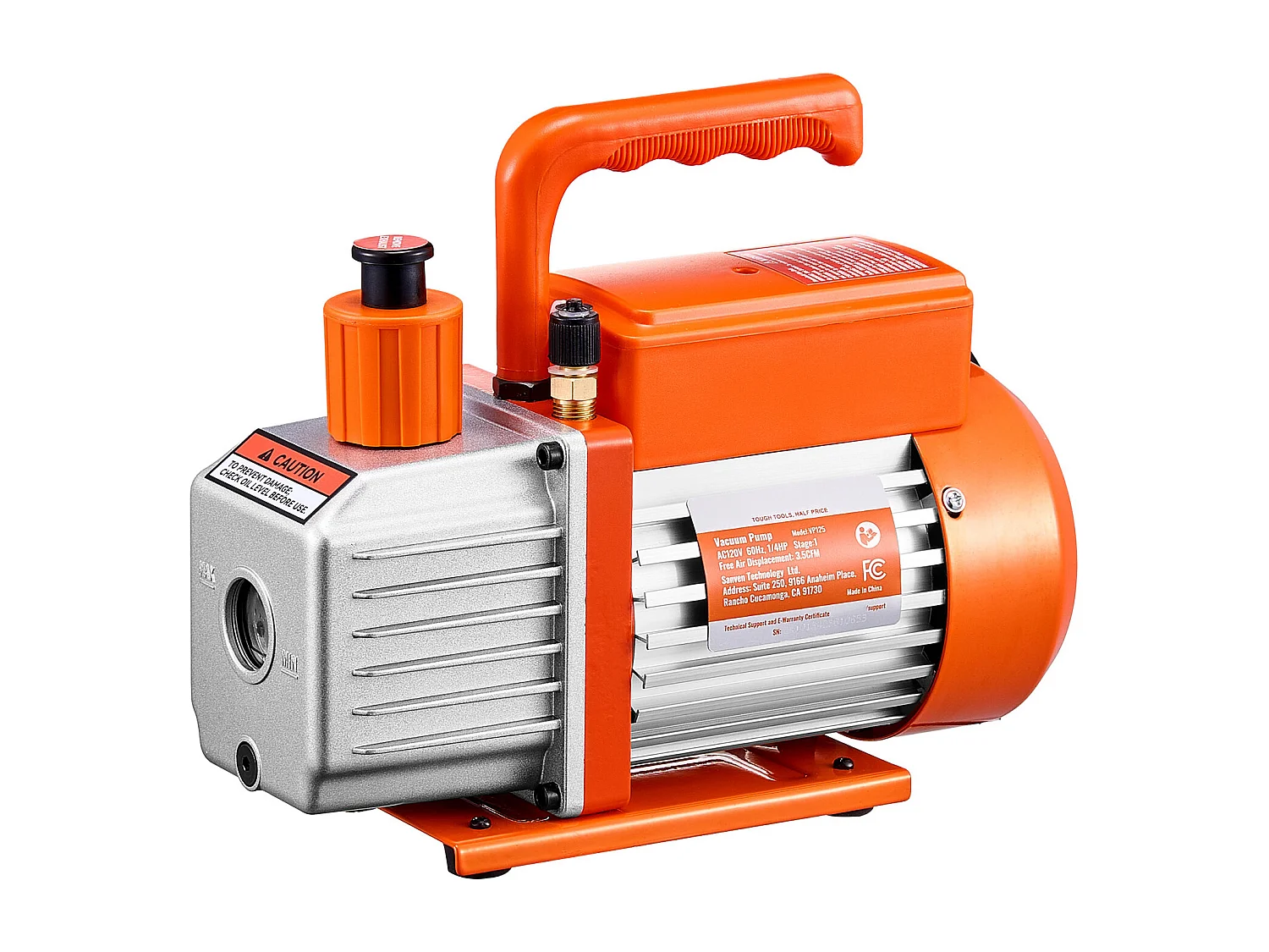 1.5 Gallonen Vakuumkammer SucceBuy, 3.5 CFM Einstufige Pumpe-Kit, für Entgasung