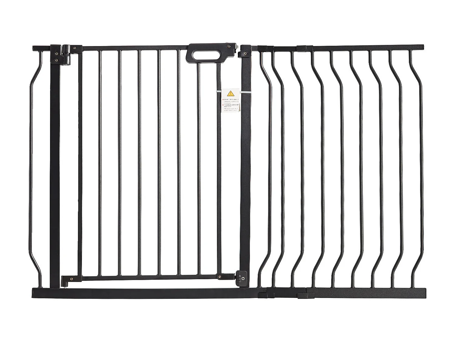 Barrière de Sécurité pour Bébé SucceBuy de 75 - 123 cm de Largeur et 76 cm de Hauteur, Barrière d'Escalier de Sécurité pour Chiens