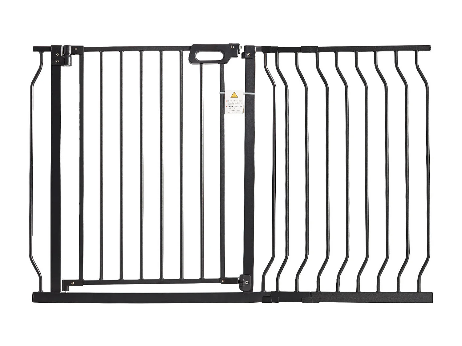 Barrière de Sécurité pour Bébé SucceBuy de 75 - 123 cm de Largeur et 76 cm de Hauteur, Barrière d'Escalier de Sécurité pour Chiens