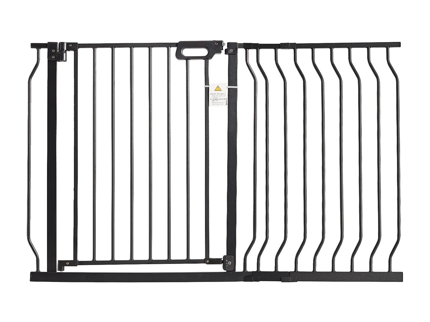 Barrière de Sécurité pour Bébé SucceBuy de 75 - 123 cm de Largeur et 76 cm de Hauteur, Barrière d'Escalier de Sécurité pour Chiens