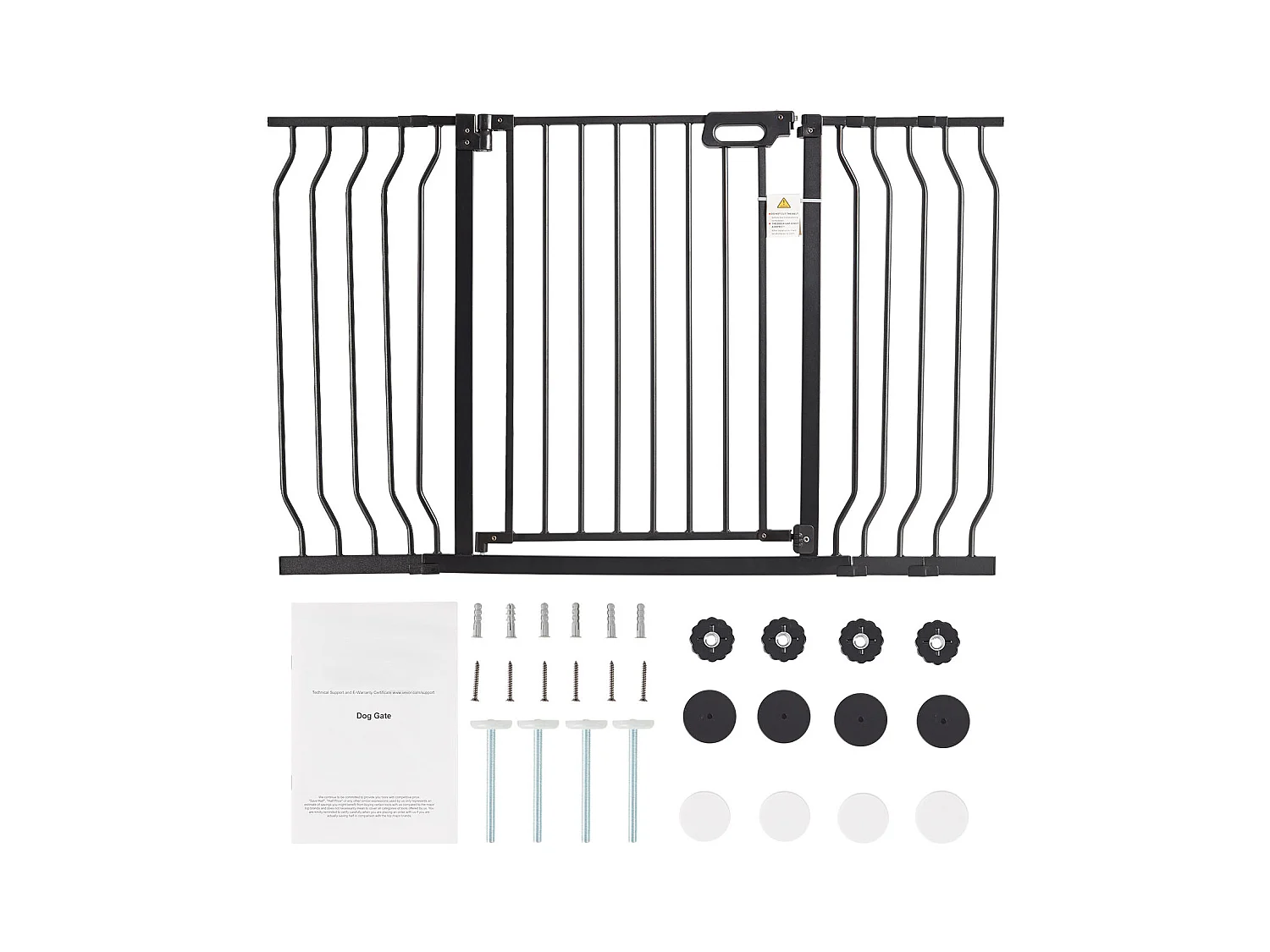 Baby-Sicherheitsgitter SucceBuy, Treppengitter, Hundegitter, 29,5"-53" Breite x 30" Höhe