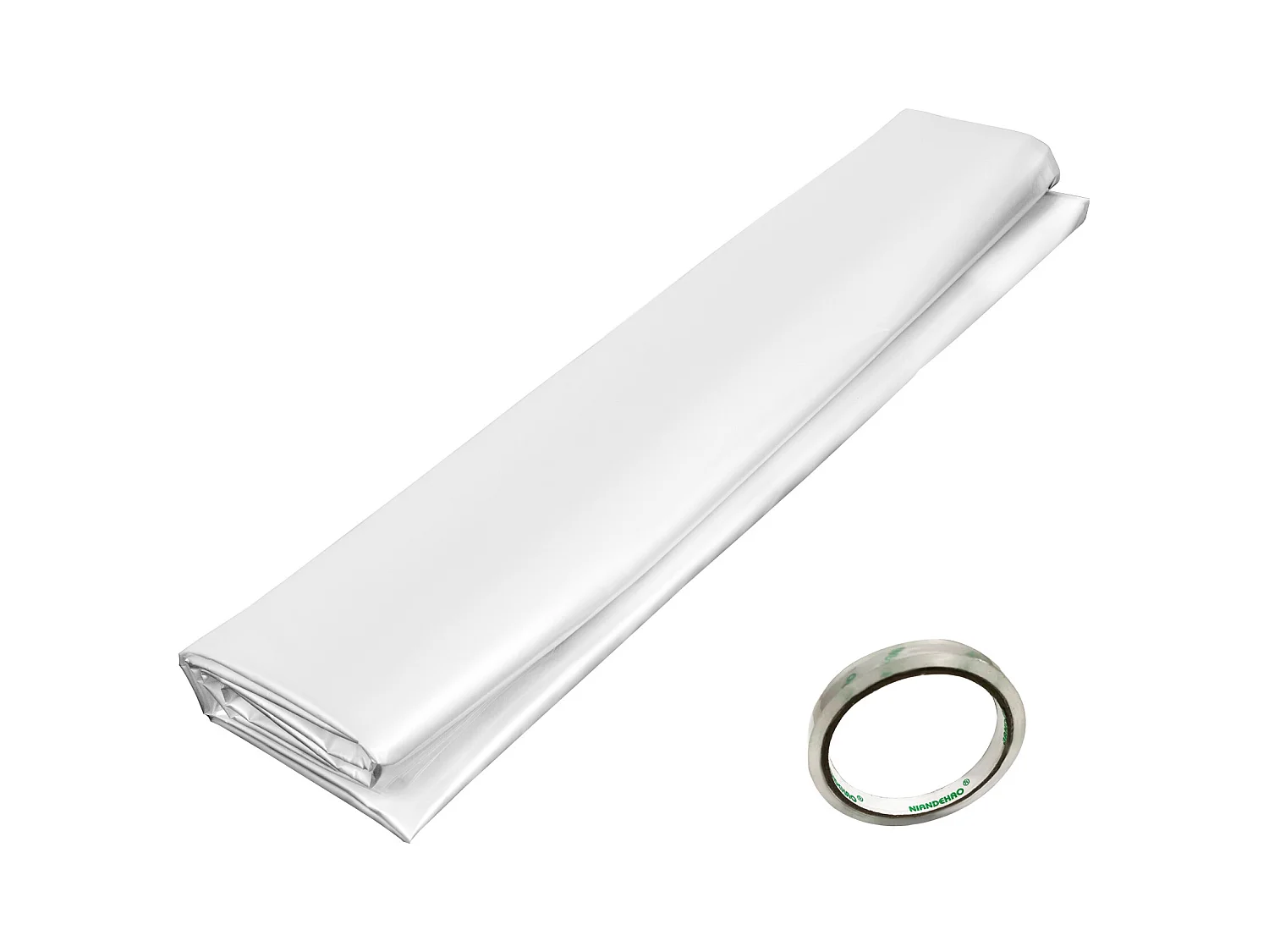 Film de Serre SucceBuy, 4,5 x 12,2 m, Plastique PE, Polyéthylène pour Serre, Bâche Transparente, Garder au Chaud